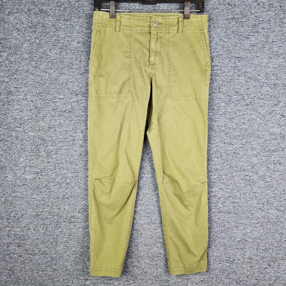 Sanctuary Standard Surplus Green Cargo Capri Pant Size 25